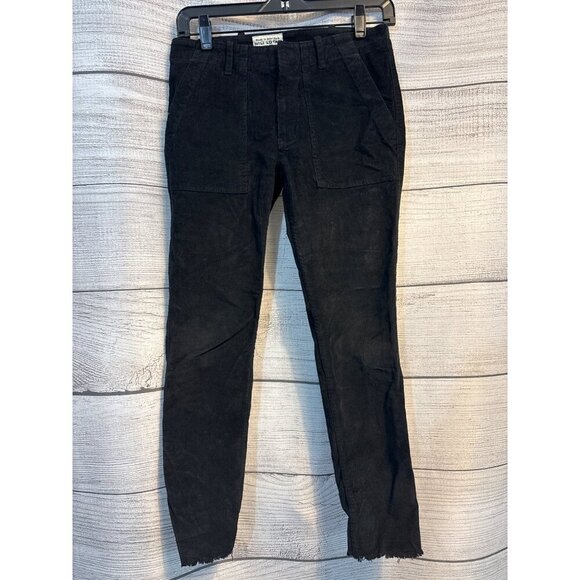 Nili Lotan Pants - Nili Lotan Black Corduroy Jenna Pant Size 00